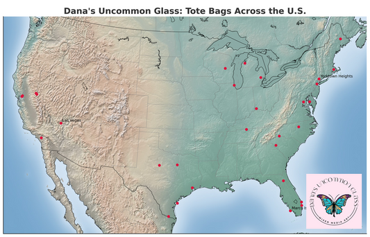 From Studio to Storefront: How My Bags Travel the World | The Uncommon Journal | Dana's Uncommon Glass
