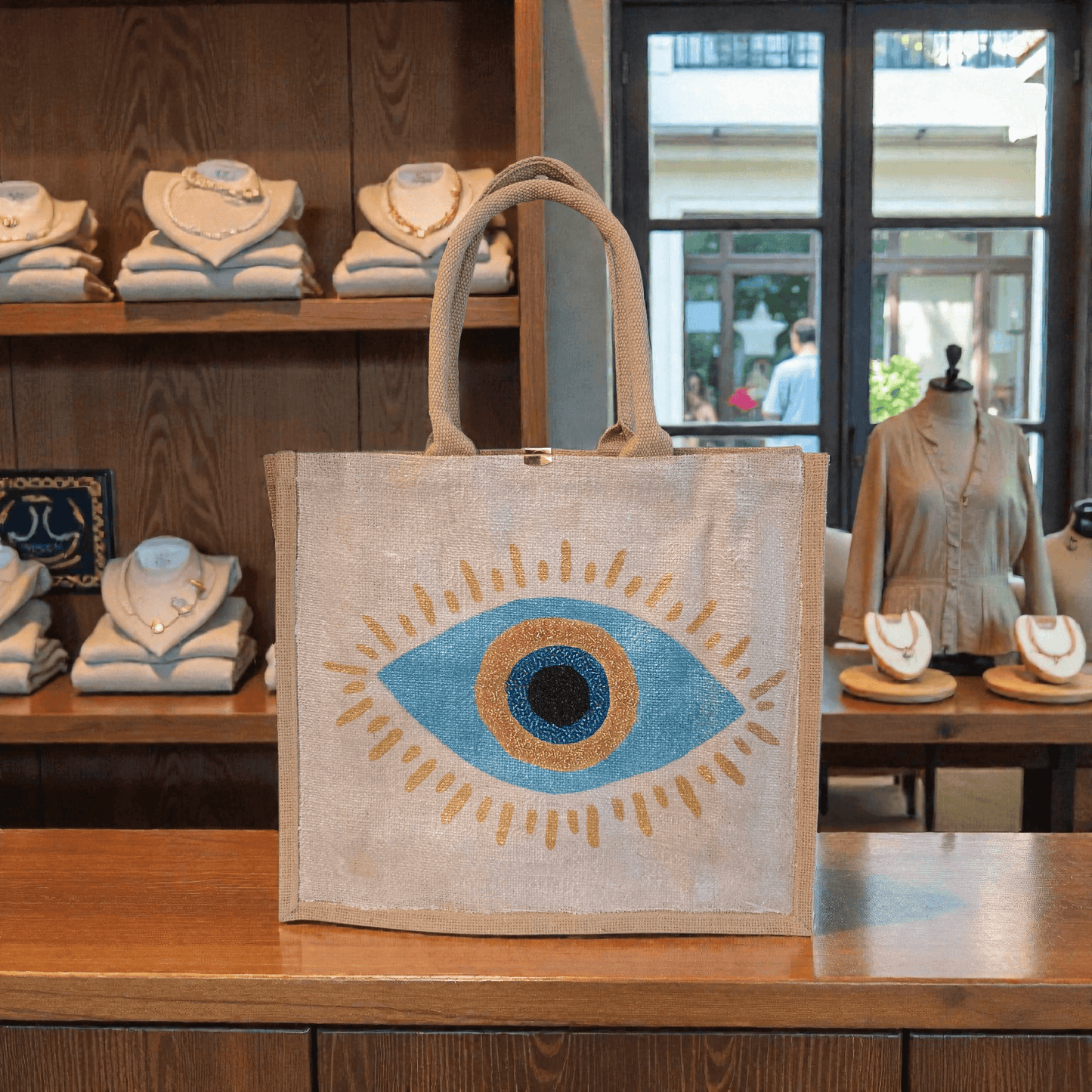 Evil Eye Purse Tote
