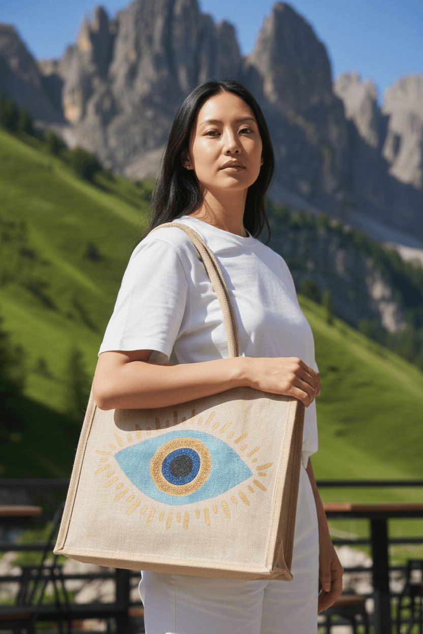 Evil Eye Purse Tote