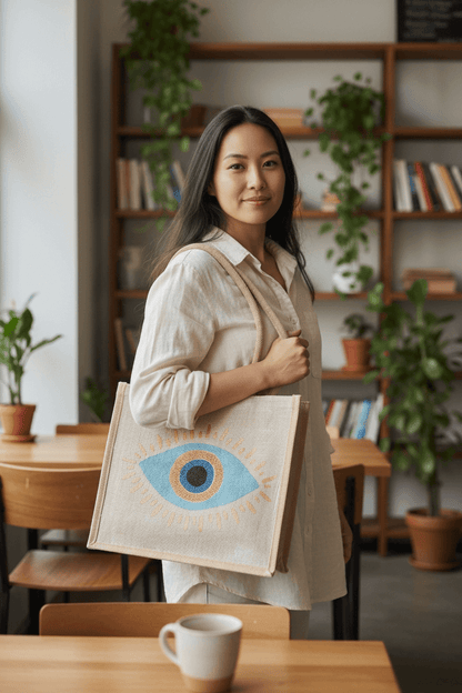 Evil Eye Purse Tote