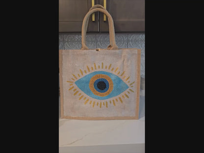Evil Eye Purse Tote